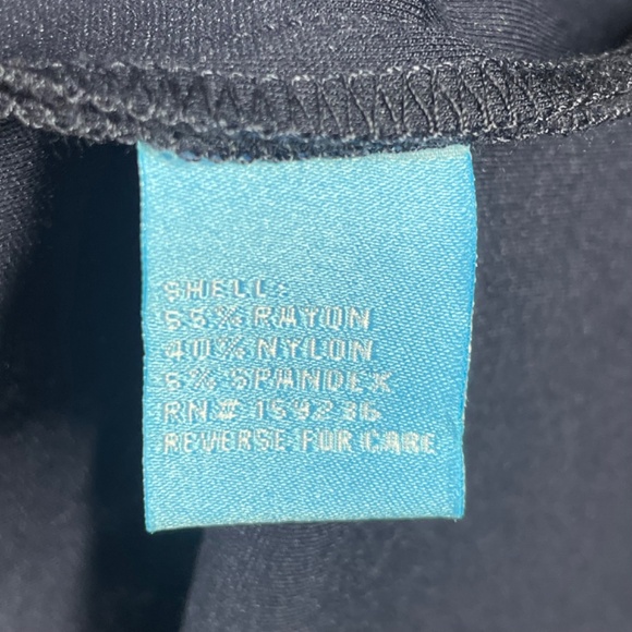 J McLaughlin Dress Womens Medium blue pencil sheath preppy classic - Picture 5 of 9